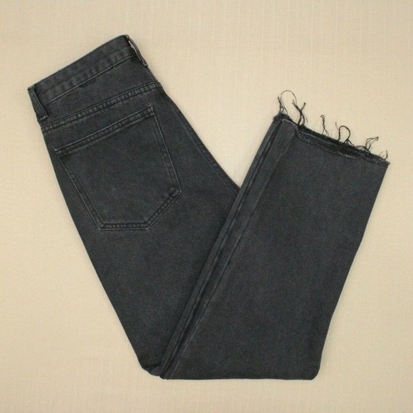 Gianni Bini Stella Straight Crop Jeans Raw Hem - Picture 5 of 10